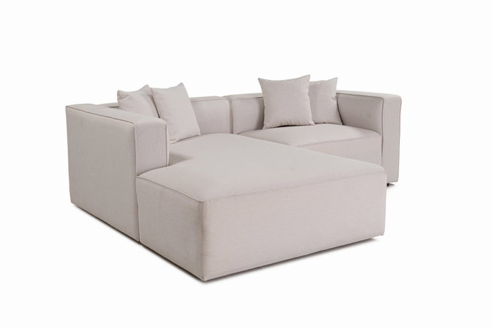 Atelier Del Sofa XL Corner Right (L1-CHLRight) Sofá Esquinero Ecru